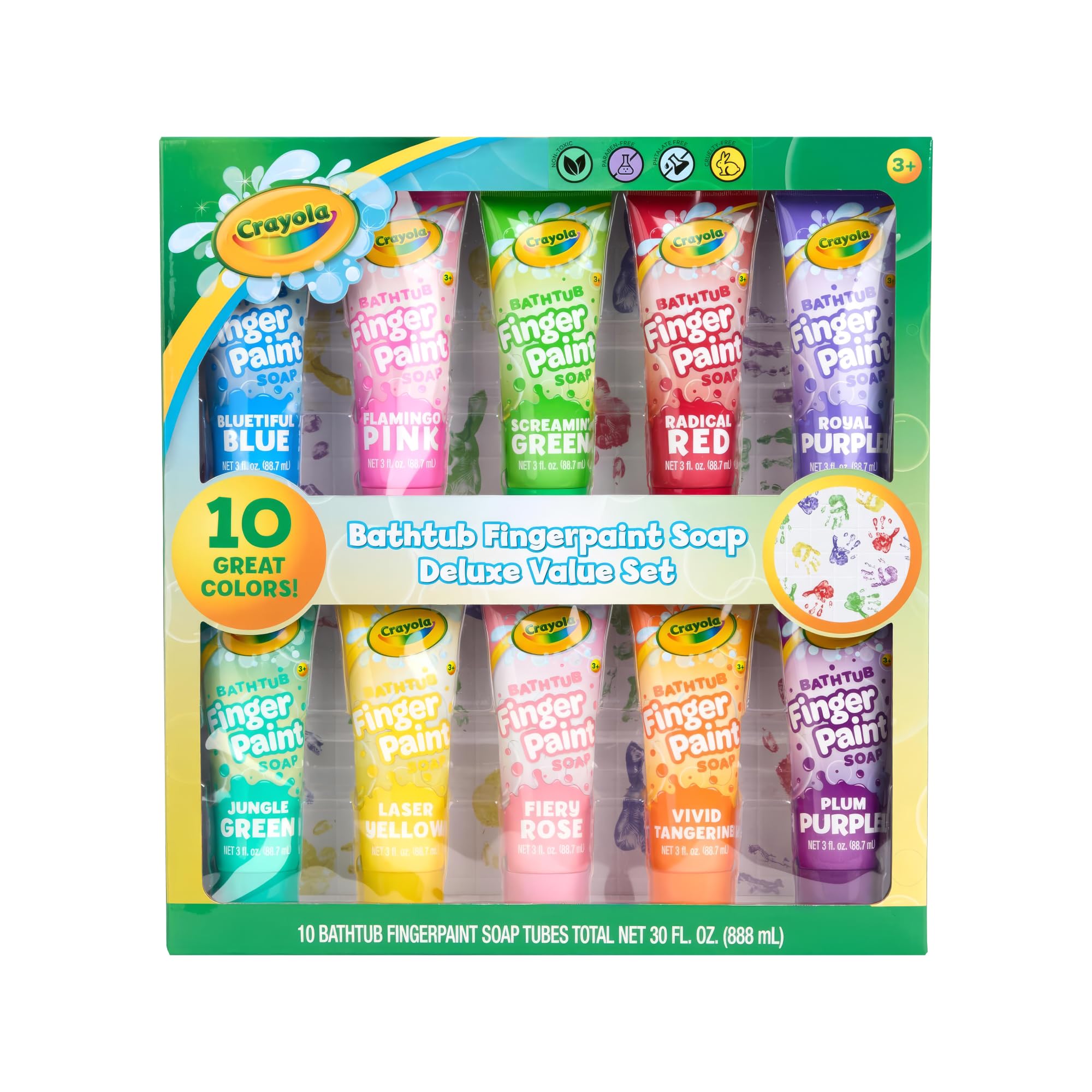 Crayola Bathtub Fingerpaint Deluxe Value Pack