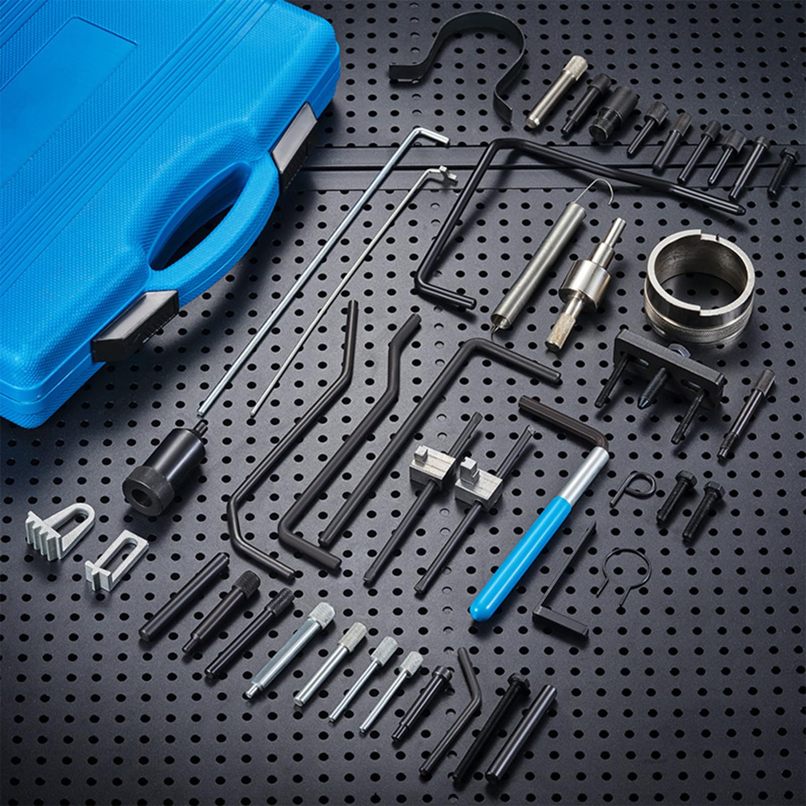 Kit Messa in Fase Motore Compatibile con Peugeot,Citroen, PSA Diesel | Attrezzi per Bloccaggio di Allineamento Albero a camme, Benzin Dual TDI HDI PSA, Strumento di Allineamento Dell'albero