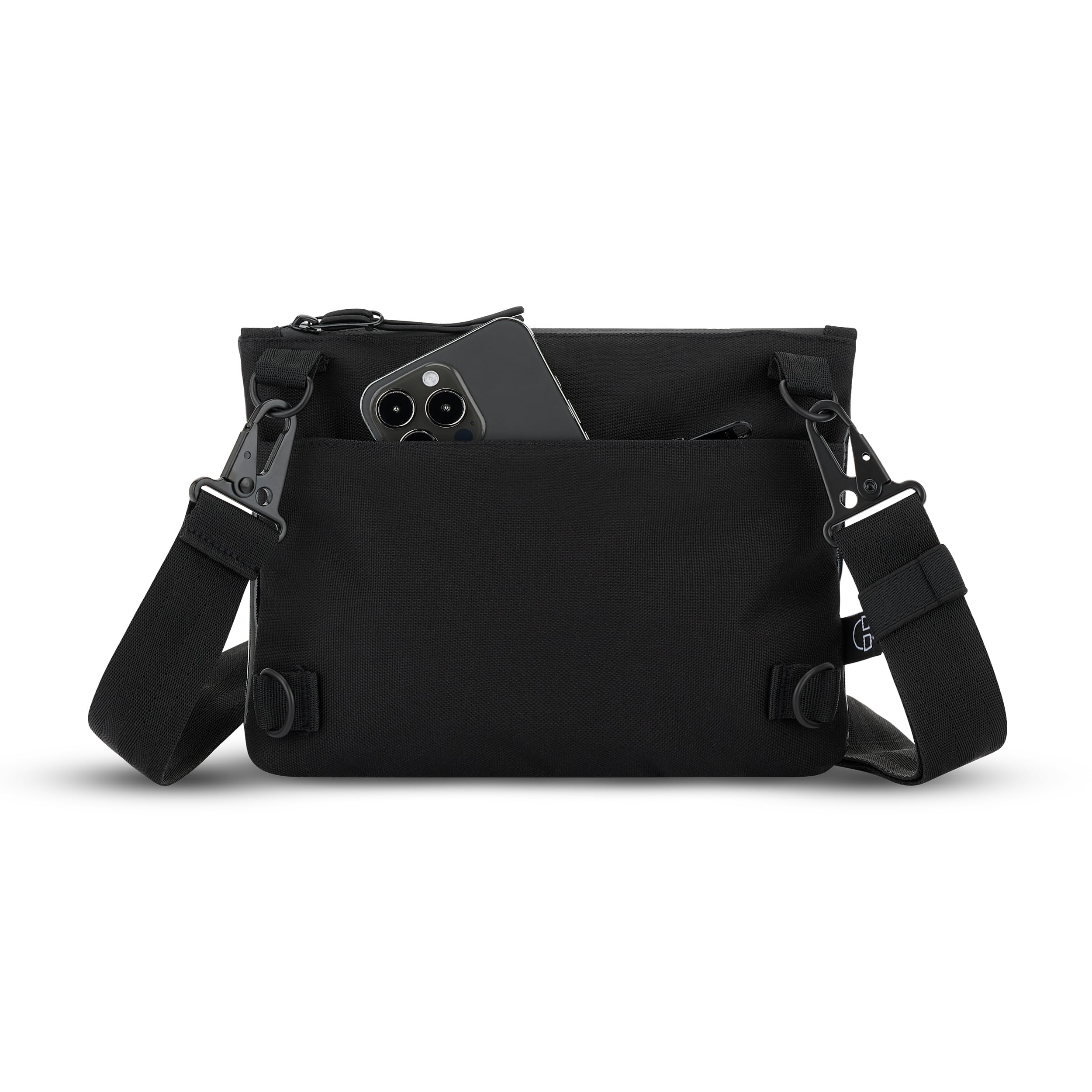 Johnny Urban Bolsa Pecho Hombres y Mujeres - Avery - 2-en-1 Bolso Bandolera y Riñonera Tactica - Bolsa Sacoche Pequeña para Ciudad, Bicicleta, Viajes, Festivales - Repelente al Agua