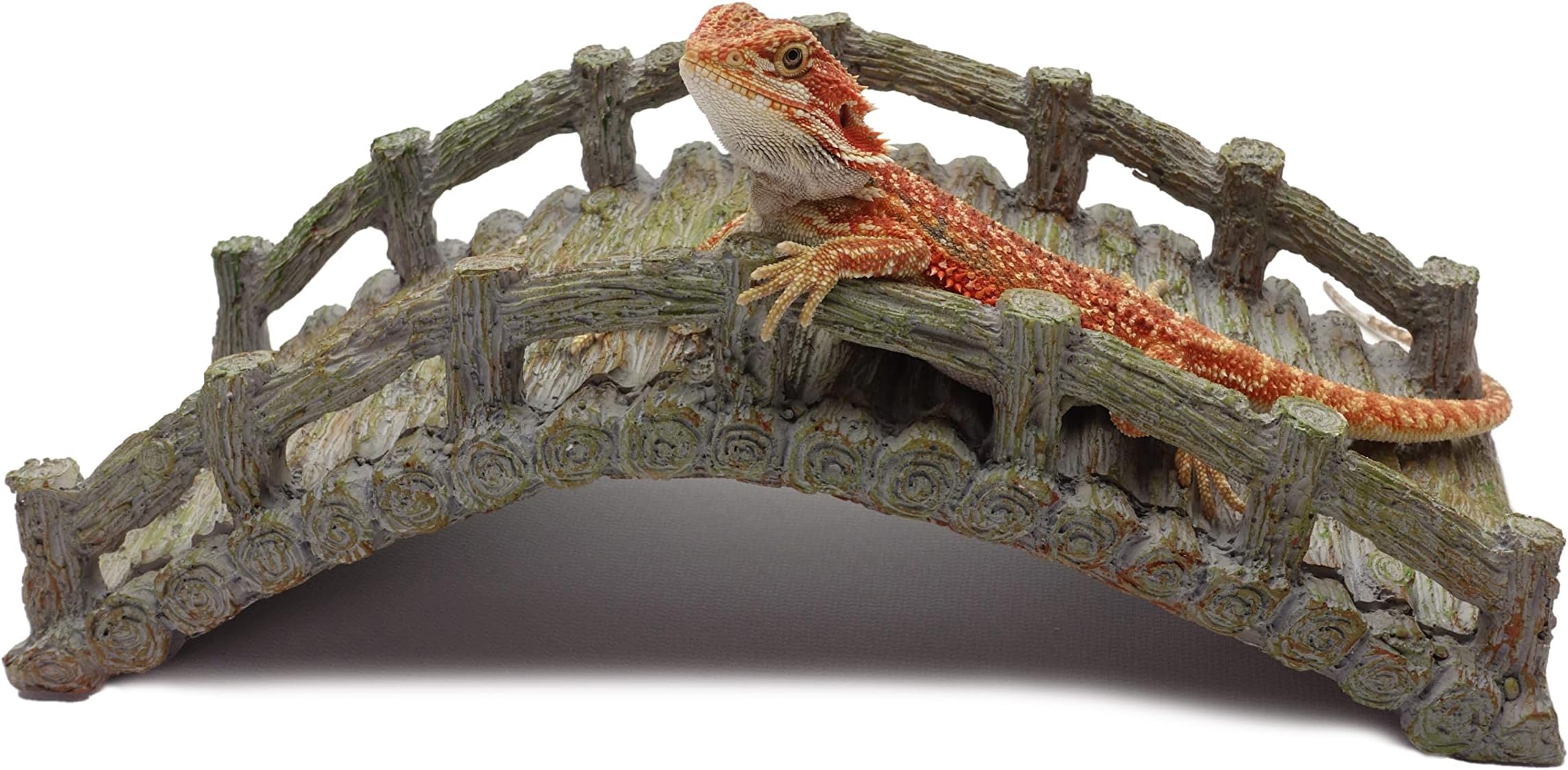 Reptile Bridge, Driftwood Gray, Reptile Habitat Accessory