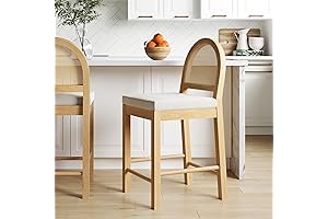 Nathan James Bailey 3-Piece Rattan Bar Stools