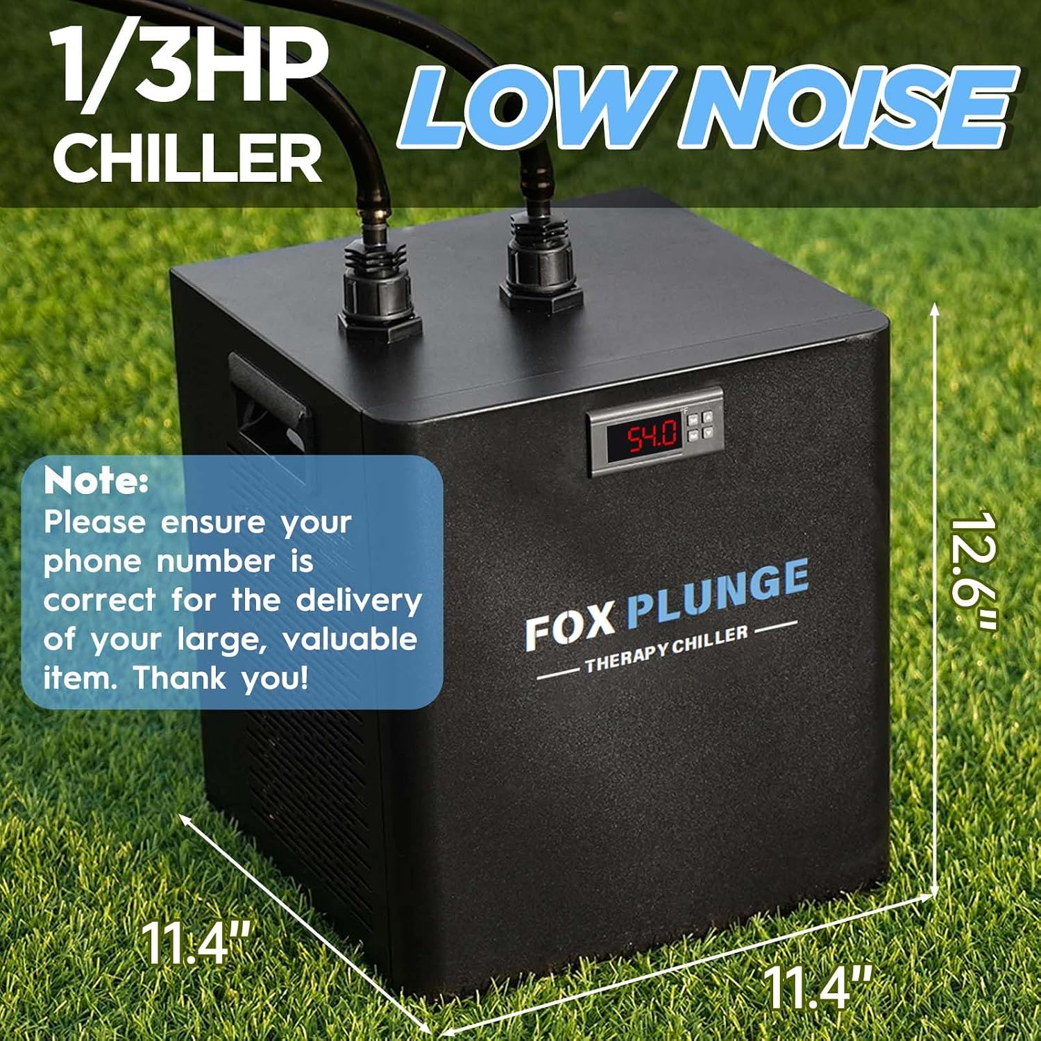 Water Chiller for Cold Plunge - Ice Bath Tubs Cold Plunge Chiller for Recovery Athletes & Home Use-Cooling System Cold Plunge Ice Bath Chiller with Filter,Pump,Hoses