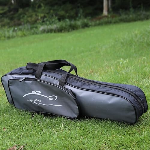 Miniatura 8 de Sougayilang Estuche organizador para caña de pescar, bolsa de almacenamiento para caña de pescar y organizador de carrete para viajes, regalo para