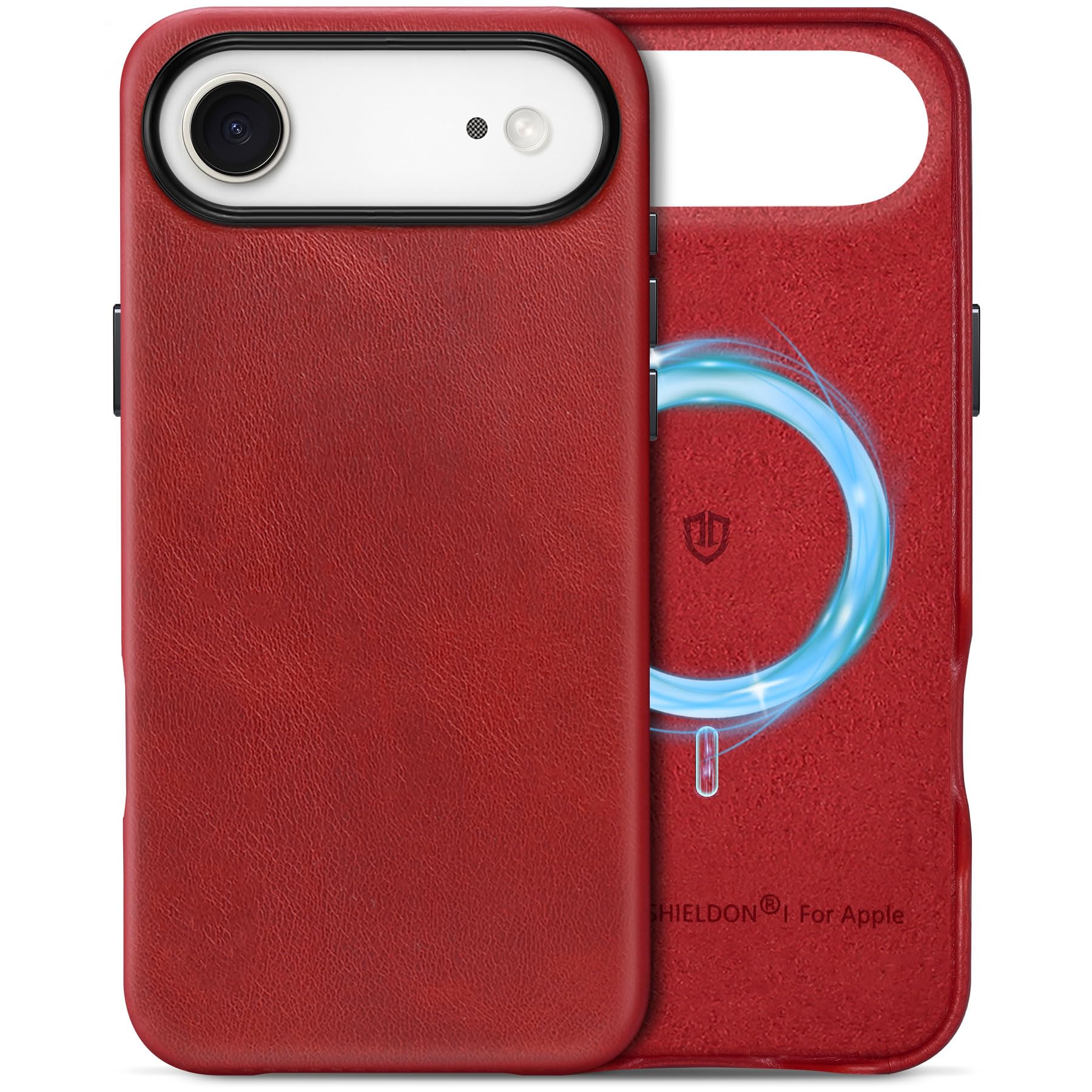Case iPhone Air 2025 5G Rouge Rétro Slim pour Trajets et Bureau - 7