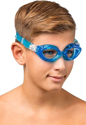 Miniatura 6 de Cressi Gafas de natación para niños de 7 a 15 años, hechas de silicona suave, King Crab fabricadas en Italia