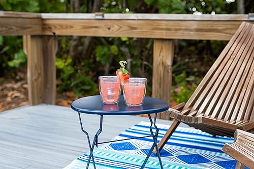 Miniatura 6 de Tervis Vaso de mesa transparente y colorido de 12 onzas, hecho en Estados Unidos, doble pared, aislado, taza de viaje mantiene las bebidas frías y