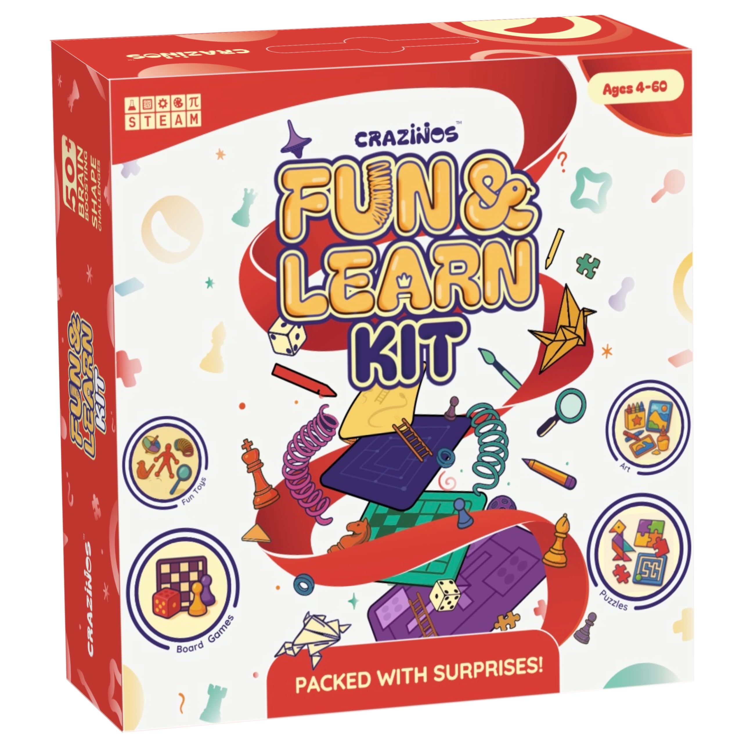 アルガンキット Buy CRAZINOS Triple Combo Kit for Kids | Mega Science Experimental