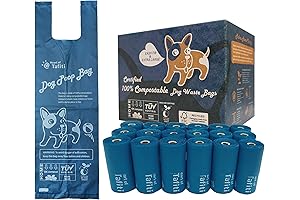 Biodegradable Dog Poop Bags with Handles: Compostable and Eco-Friendly for a Cleaner Planet