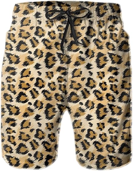 Amazon.com: Pantalones cortos de leopardo de talla grande, pantalones cortos  de playa con estampado de secado rápido, pantalones cortos de verano con  forro de malla : Deportes y Actividades al Aire Libre