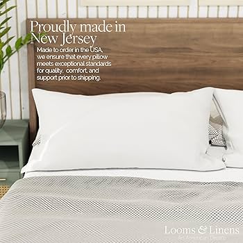 Amazon|Looms & Linens ホテルラグジュアリースリーピングピロー 20 x Amazon|Looms & Linens ホテルラグジュアリースリーピングピロー 20 x