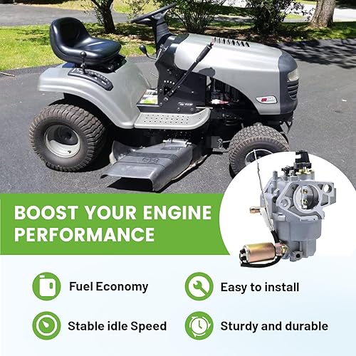 Miniatura 3 de 951-05149 Carburador con filtro de aire para cortacésped MTD HY-4P90F Craftsman LT1500 R1000 Husky LT4200 Cortacésped 4P90HUA 4P90HUB 4P90HUC 420cc