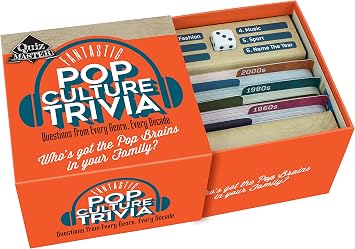 Cheatwell Games Quizmaster Pop Culture Trivia Game