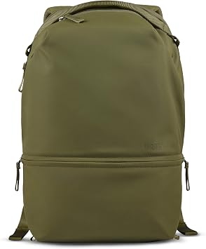 Urth Arkose 20L Modular Camera & Laptop Backpack - Water Resistant, Anti-Theft, Recycled Bag for DSLR, 13-16 Inch Laptop in Green