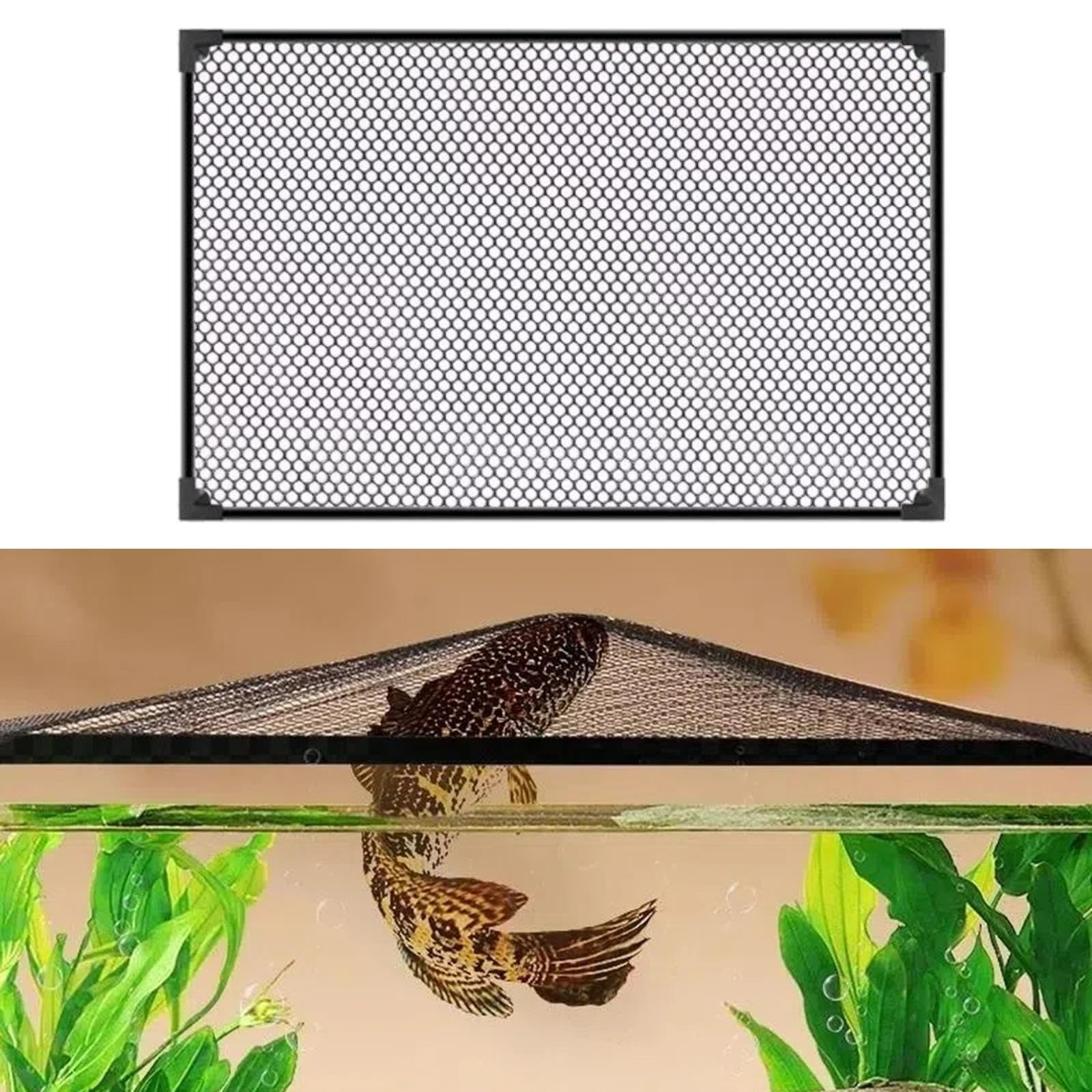 Aquarium-Abdeckung Magnetisch Anti-Sprung Netz