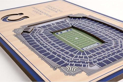 Miniatura 3 de YouTheFan NFL - Pantalla de escritorio unisex 3D StadiumViews