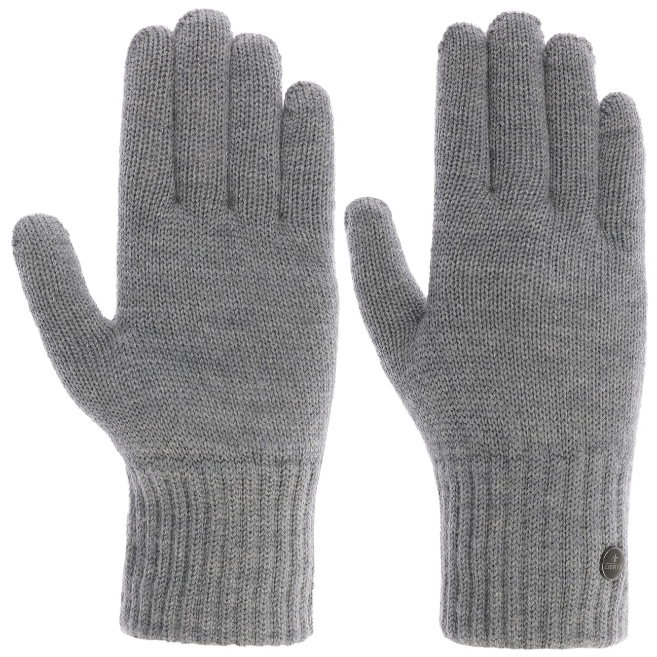 Lierys Merino Women´s Gloves Women grey L-XL