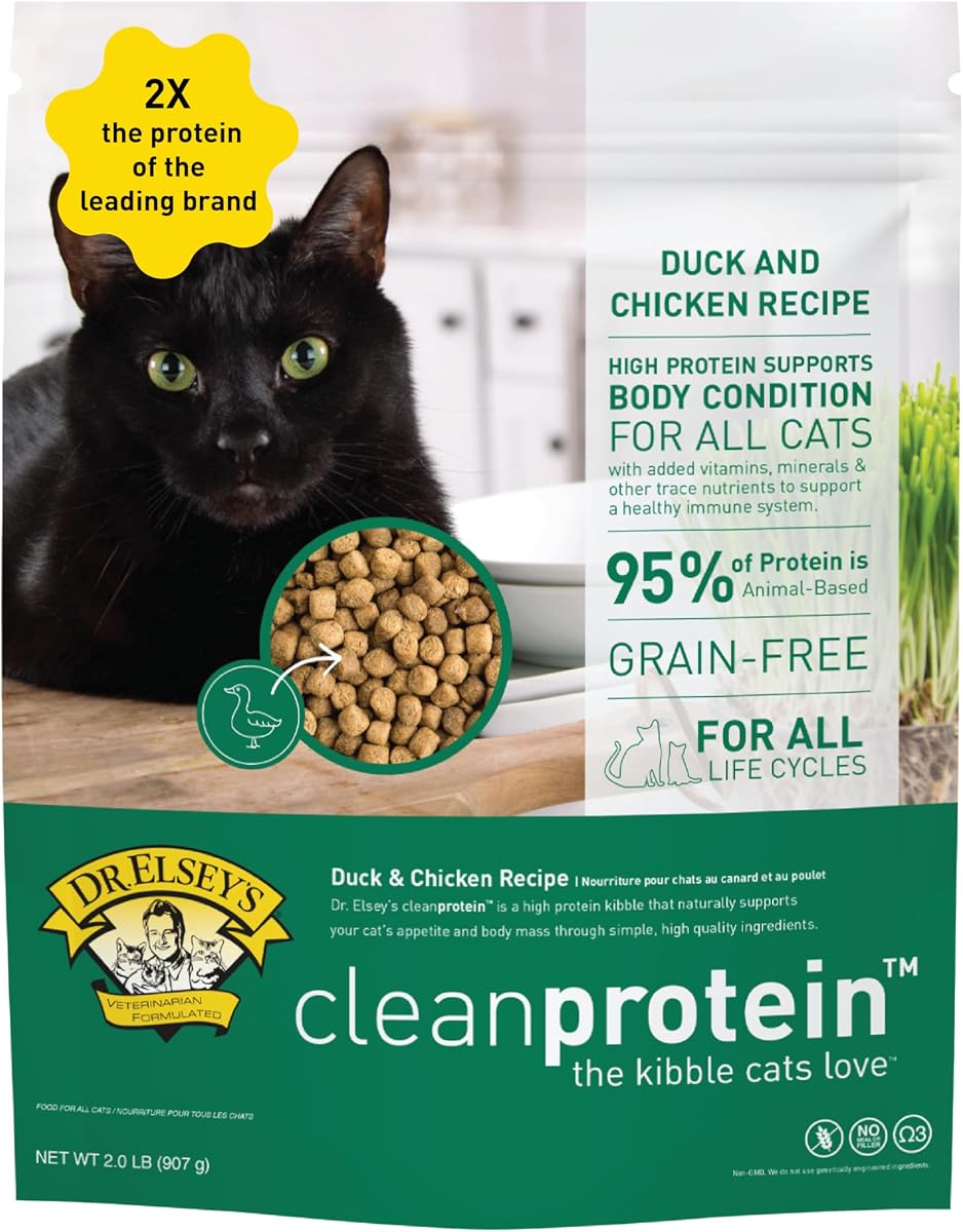 Dr. Elsey's cleanprotein Dry Kibble Duck 6.6 lb Bag view 2