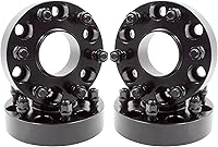 Vista 50 de Wheel Accessories Parts 4 adaptadores de espaciadores de rueda centrados en buje de 6x5.5 0.236x5.500 in 2.00 pulgadas de grosor 3.063 in Hub