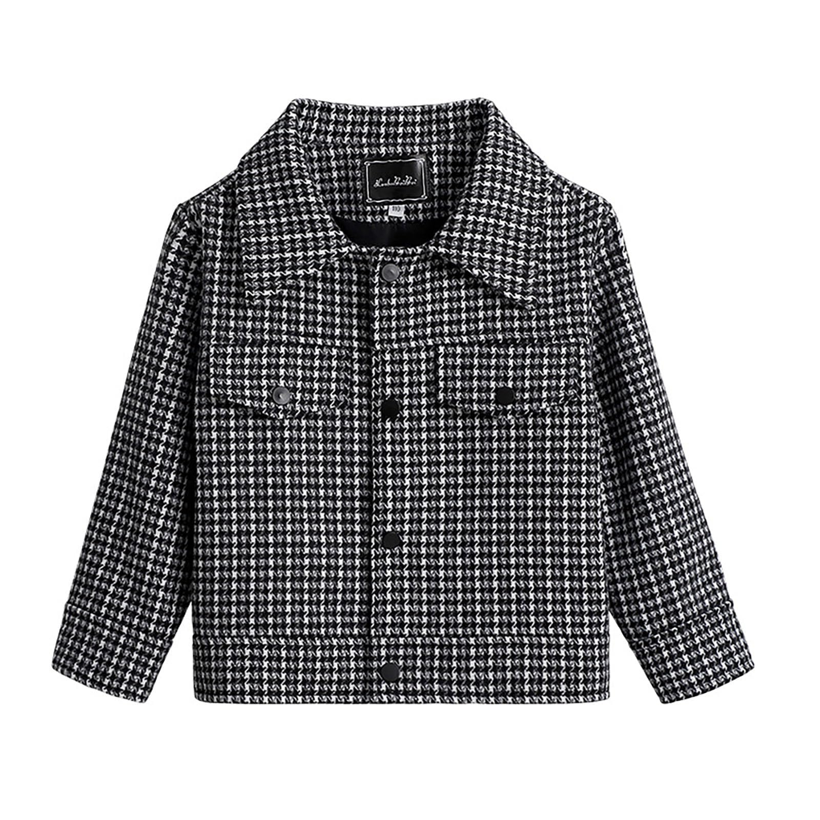 Generico Giacca per Ragazzi Autunno 2024 Cappotto Bambino Casual Elegante Caldo Leggero Impermeabile Sportivo Outdoor