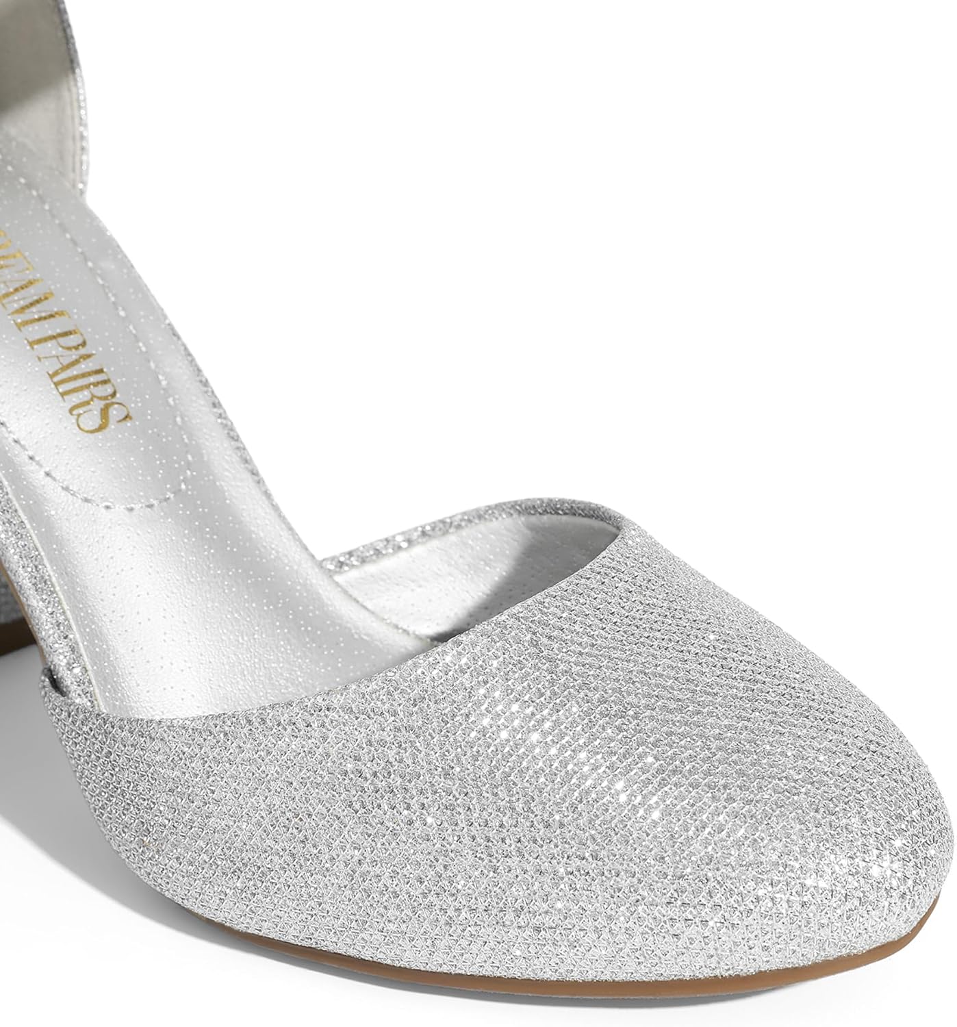 DREAM PAIRS Women's High Heel Ankle Strap Closed Toe Chunky Wedding Pumps Shoes - Image 6