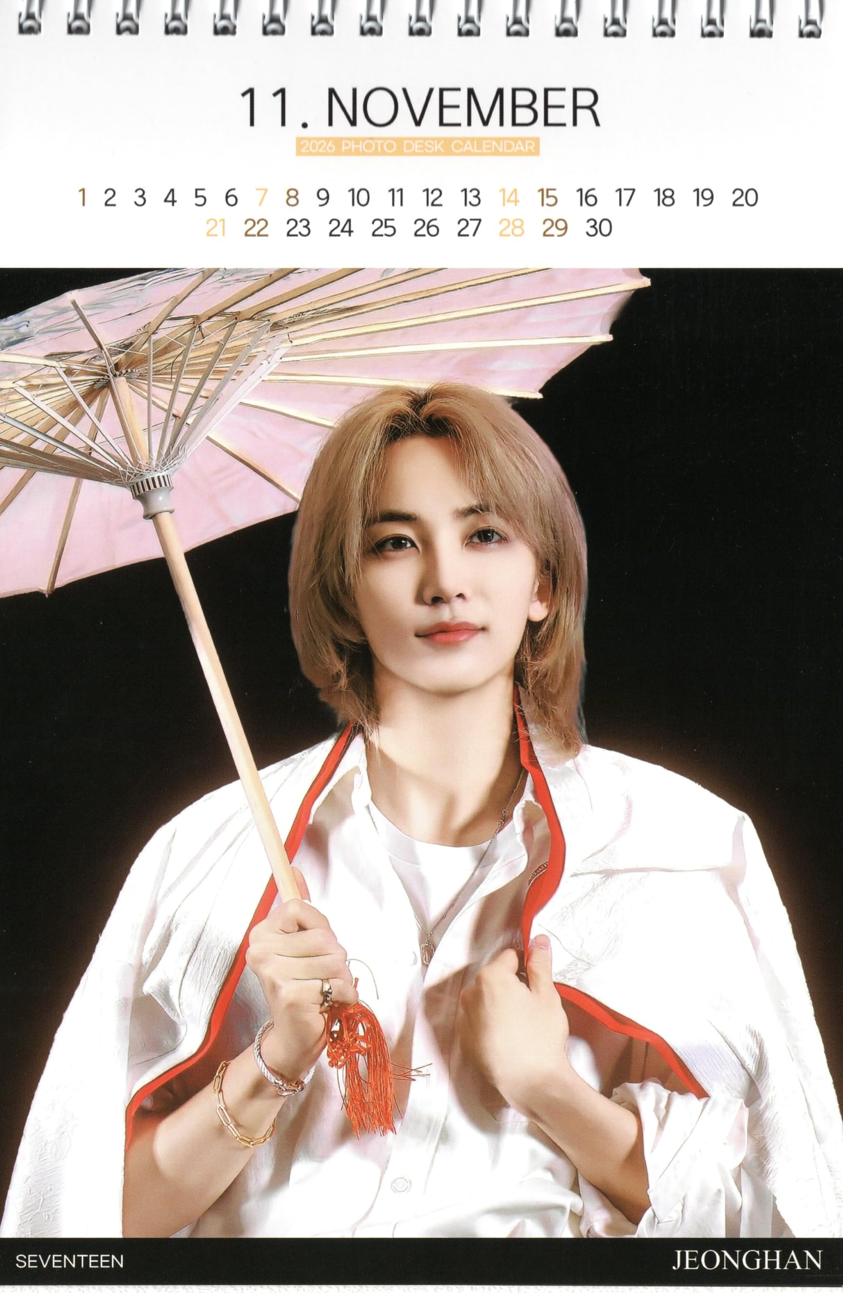 Amazon.co.jp: ジョンハン グッズ 卓上 カレンダー (写真集 カレンダー