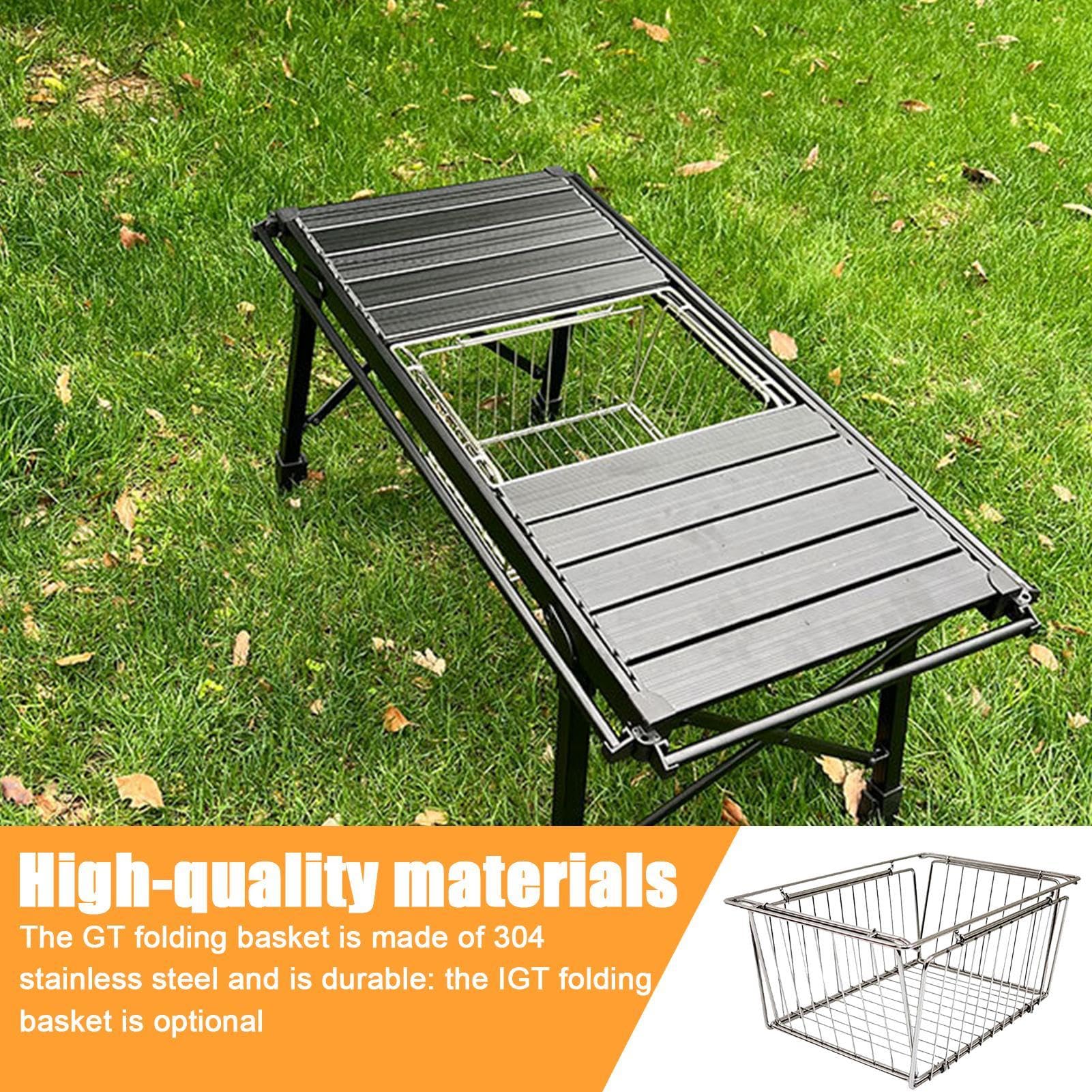 Cesta de almacenamiento plegable , cesta de de mesa plegable Contenedor | Cesta escurridora de Mesa Cesta para Lavado de Verduras para Picnic, Barbacoa, Playa, Patio Tr