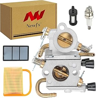 NewJ's Carburetor with Air Filter Spark Plug Fit for STIHL TS410 TS420 TS410Z TS420Z Concrete Cut-Off Saw Fit for ZAMA C1Q-S118 4238 120 0600