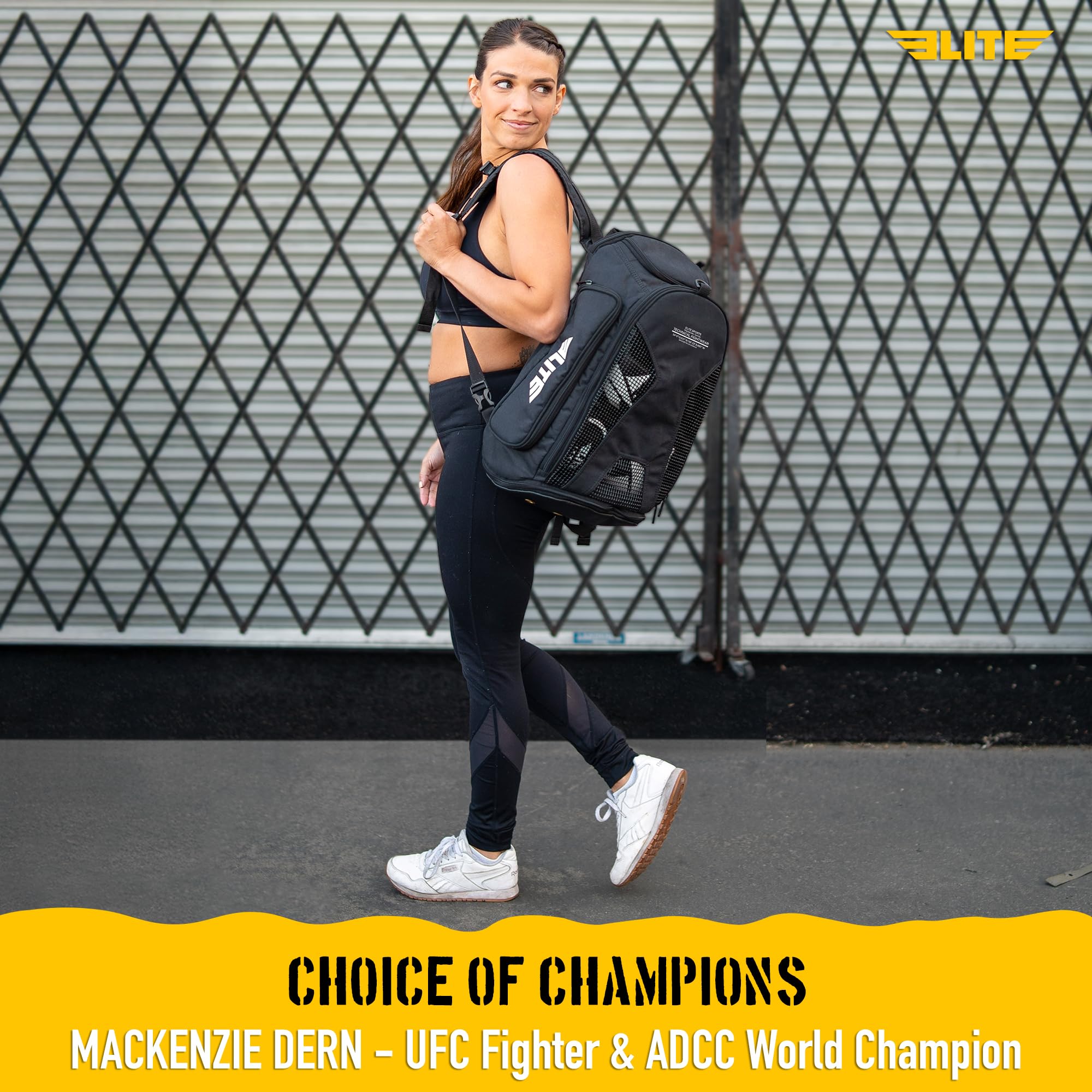 Amazon.co.jp: Elite Sports 柔術 BJJ Jaco 拡張可能なジムダッフル