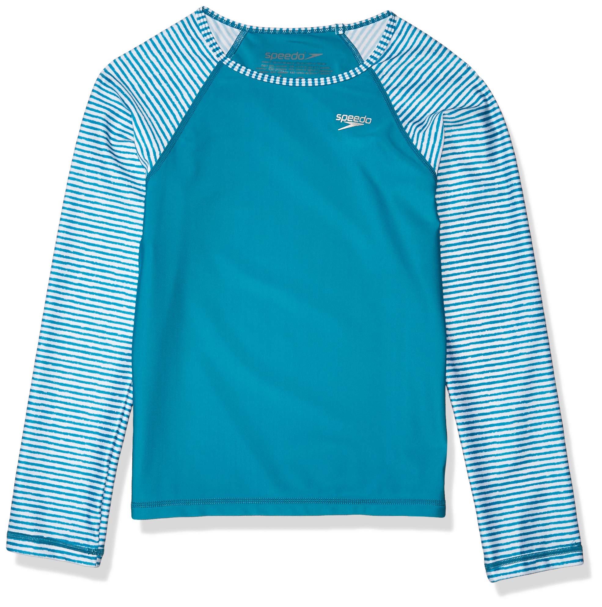 Speedo Girl's Uv Swim Shirt Long Sleeve Rashguard
