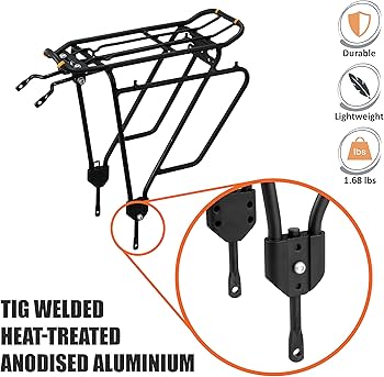 Ibera(イベラ)PakRak自転車用ツーリングキャリア プラスIB-RA5 Amazon | Ibera(イベラ) PakRak自転車用ツーリングキャリア プラス +