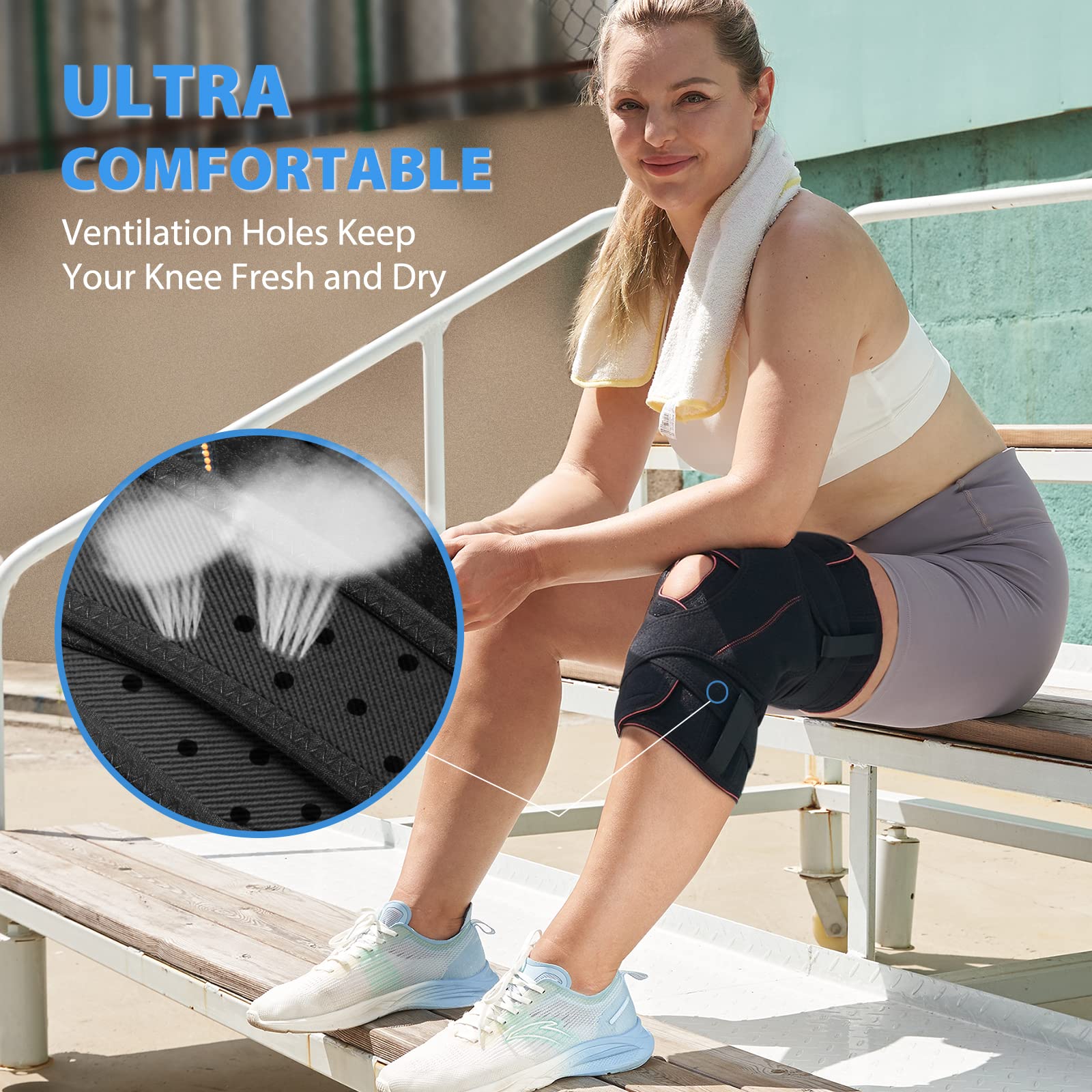 Omples Hinged Knee Braces for Knee Pain Plus Size Rodilleras Para Dolor