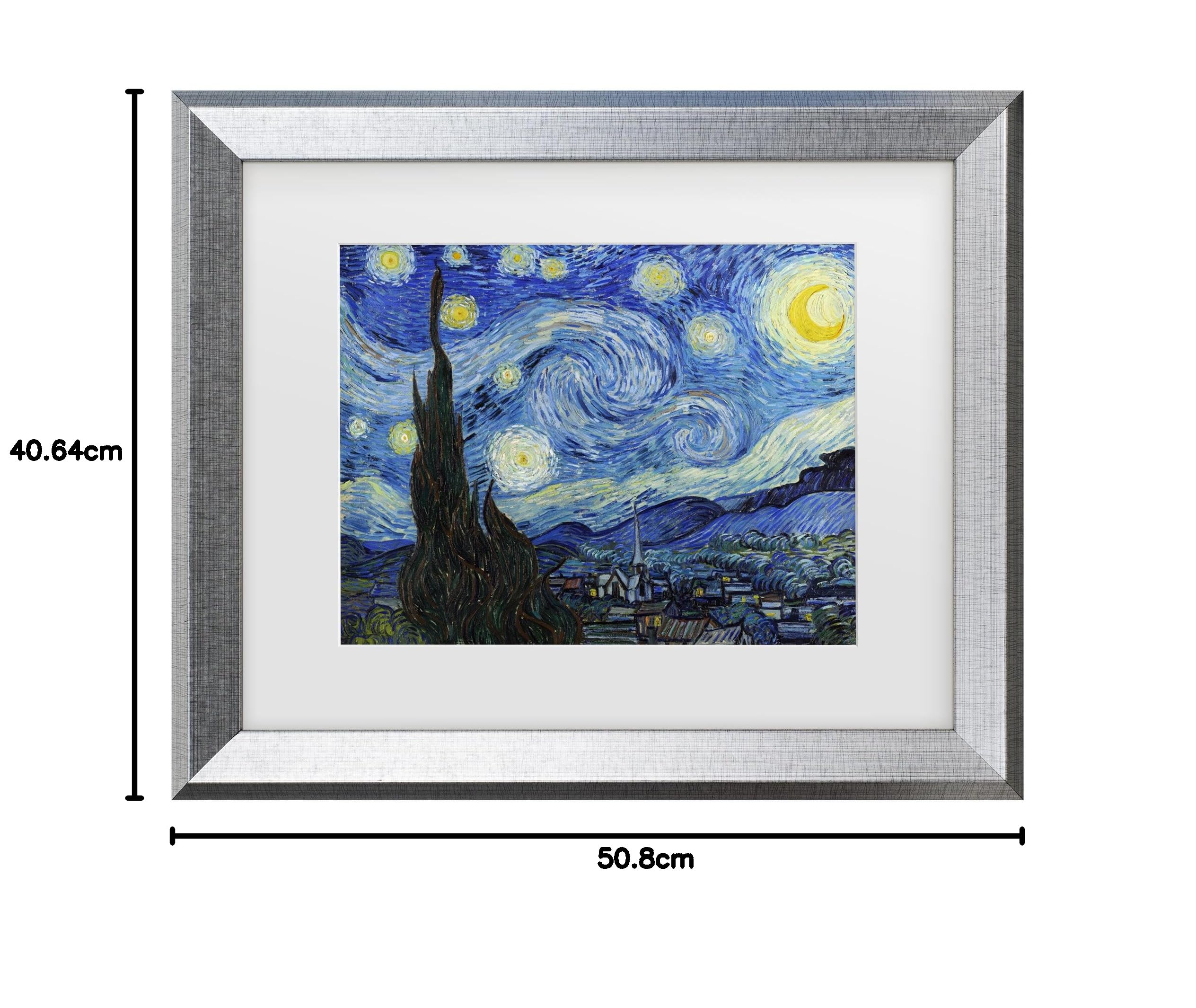 Amazon.co.jp: 商標FineアートStarry Night by Vincent Van Gogh