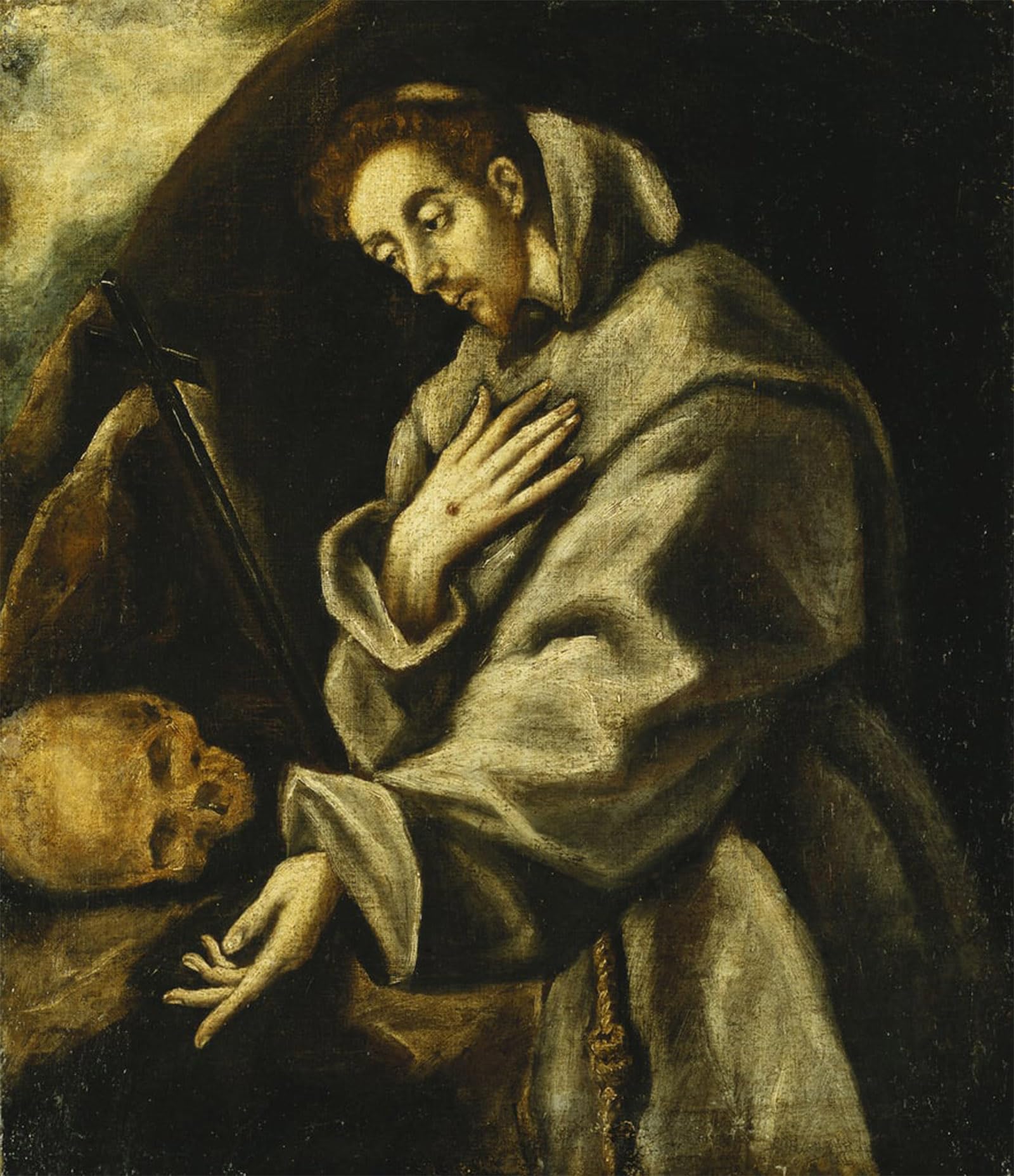 ARTXLXXBN Famous Painting Art Wall Decor Abstract Art Picture Saint In by El Greco Animal Pictures for Home Decor 60x90cm