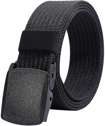 LionVII Nylon Canvas Webbing Belt belt for men