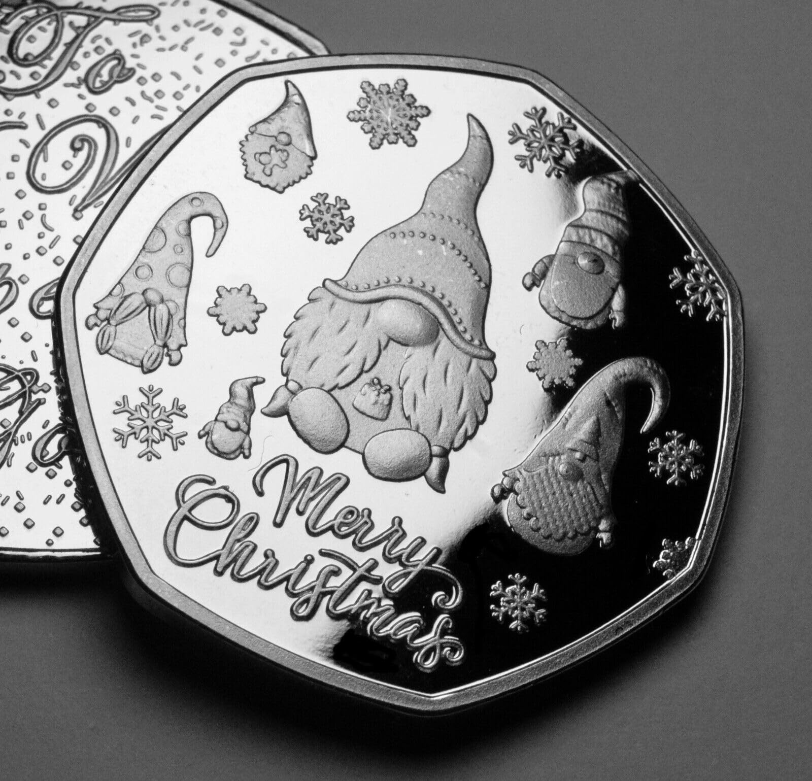 The Commemorative Coin Company TO A VERY SPECIAL GONK Silver Commemorative. Christmas/Xmas Gift/Present