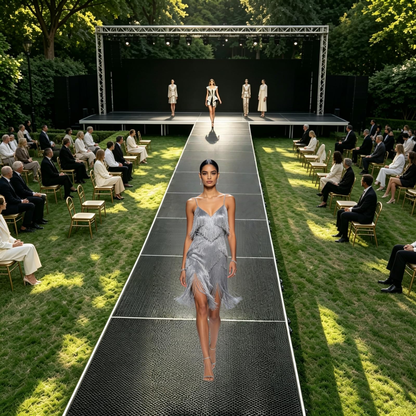 16x80FT Portable Stage Platform, Portable Aluminum Performance Deck