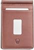 DONBOLSO Slim Bifold Wallet with Money Clip - Genuine Leather - Minimalist Front Pocket Wallet for Men - Thin Billfold - Slim Credit Card Holder with 8 Card Slots - with Gift Box