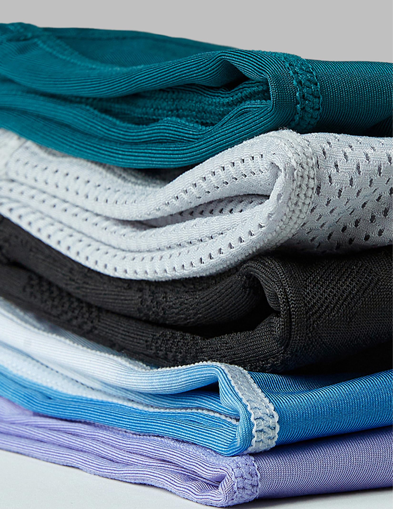 5er-Pack: Damen Dry Fit Kurzarm T-Shirts Athletic Workout Tee Tops für Gym Yoga Laufen