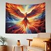 QEOPGNE Phoenix Rising Fire Bird Tapestry Cool Fantasy Phoenix Tapestry Aesthetic Phoenix Wall Art for Bedroom Living Room Office Home Wall Decor Tapestries 30x40"