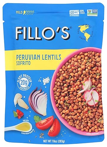 FILLOS Frijoles y Sofrito de lentejas peruanas 10 onzas