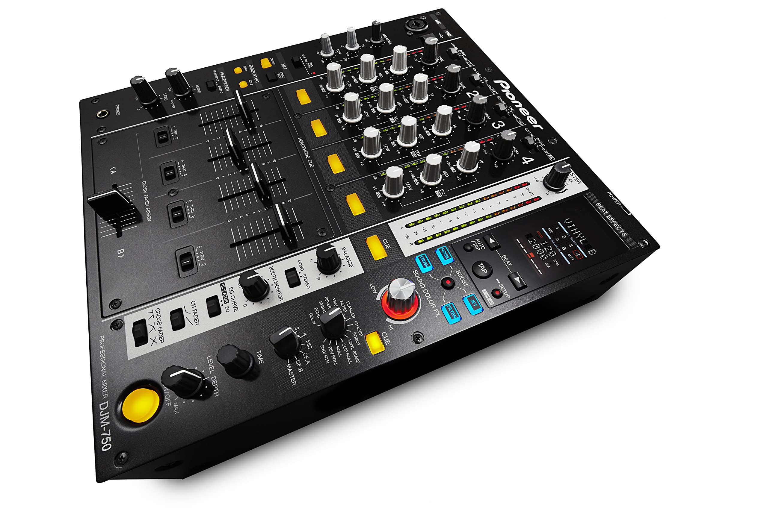 Pioneer DJM750BK - Djm-750 k negro mezclador 4 canales