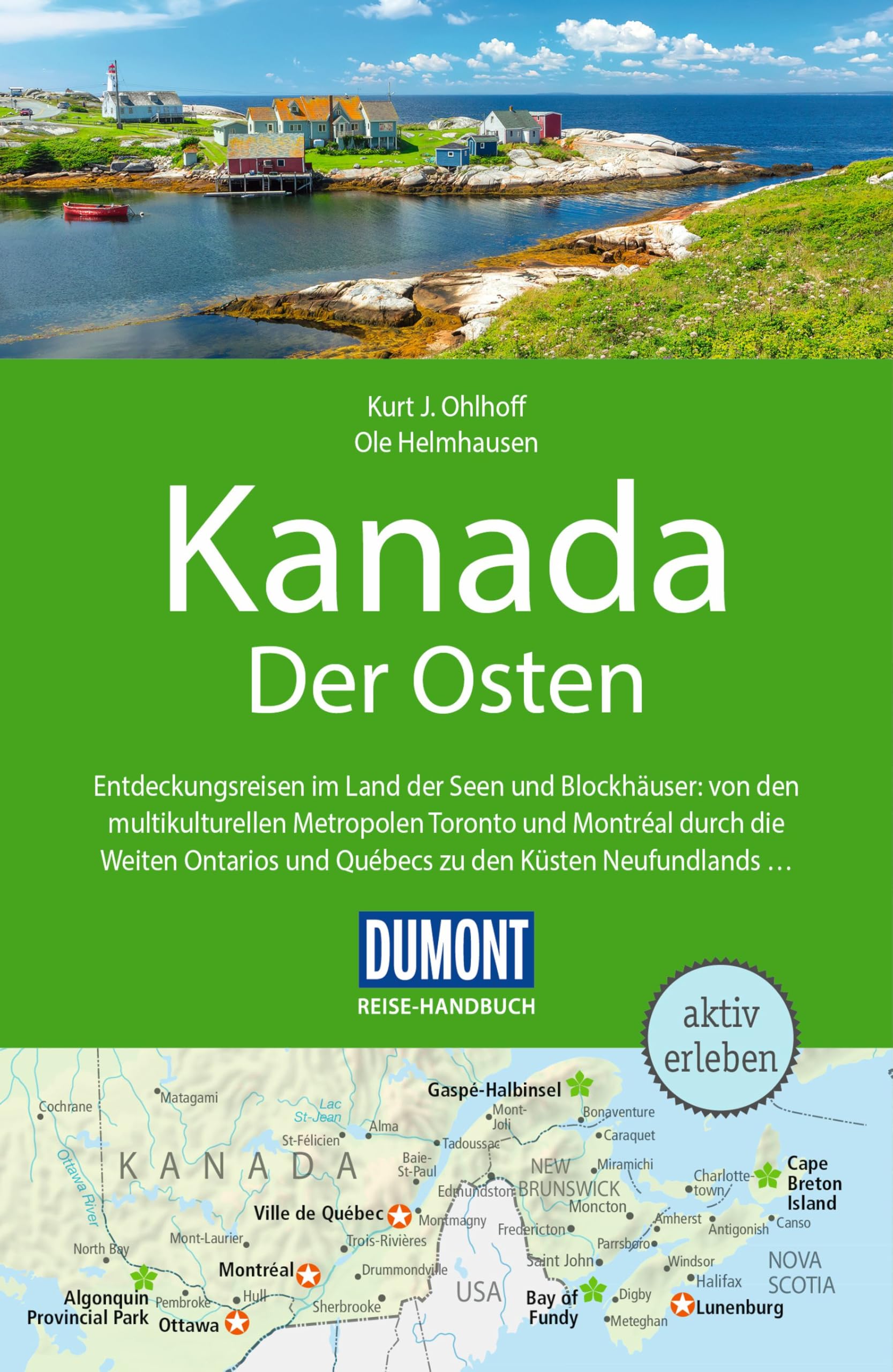 DUMONT Reise-Handbuch Reiseführer Kanada, Der Osten: mit Extra-Reisekarte