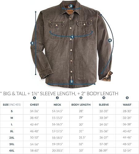 Miniatura 6 de Venado Cotton Suede Concealed Carry Shirt Jacket