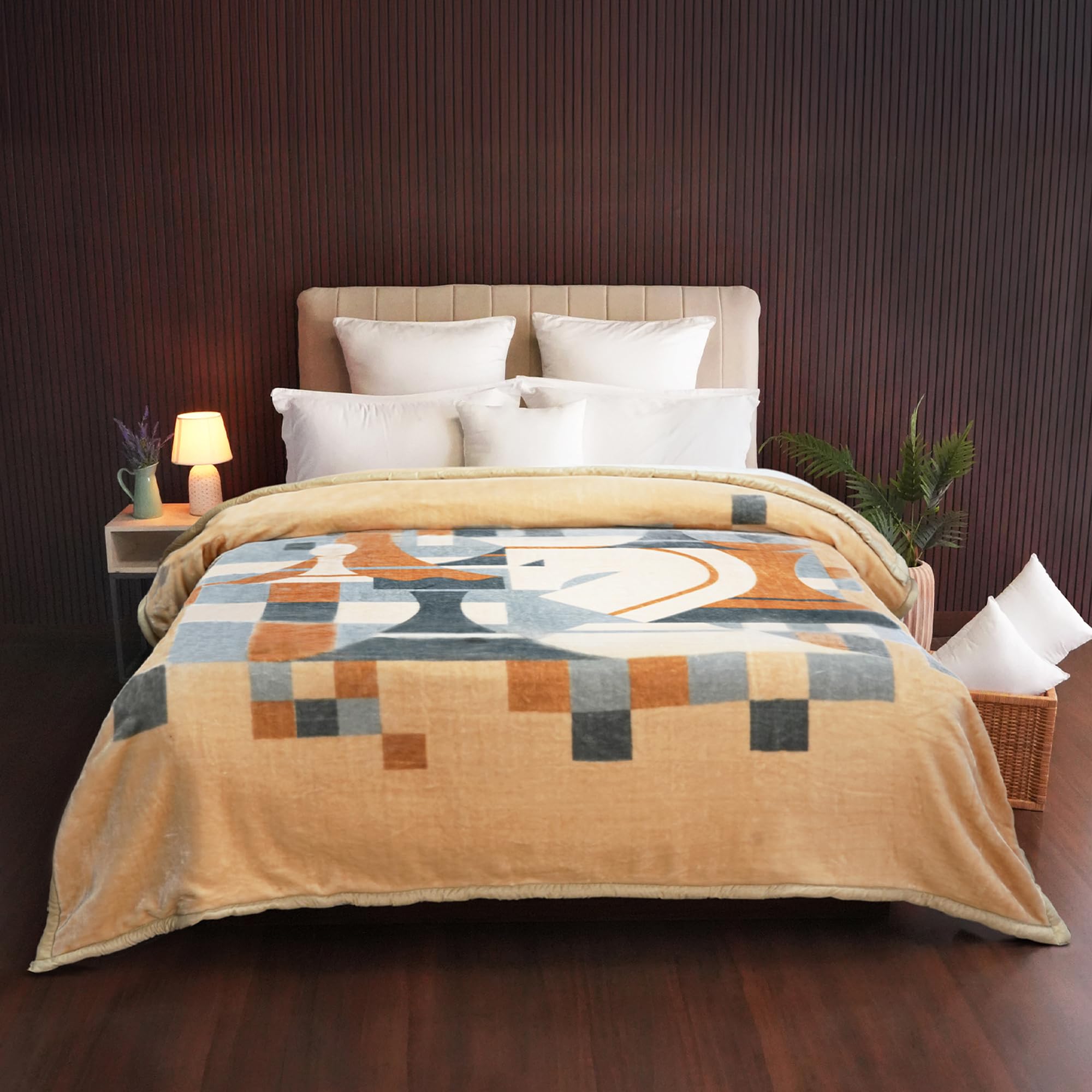 MYTRIDENT Mink Blanket - Super Soft & Cozy Double Bed -15