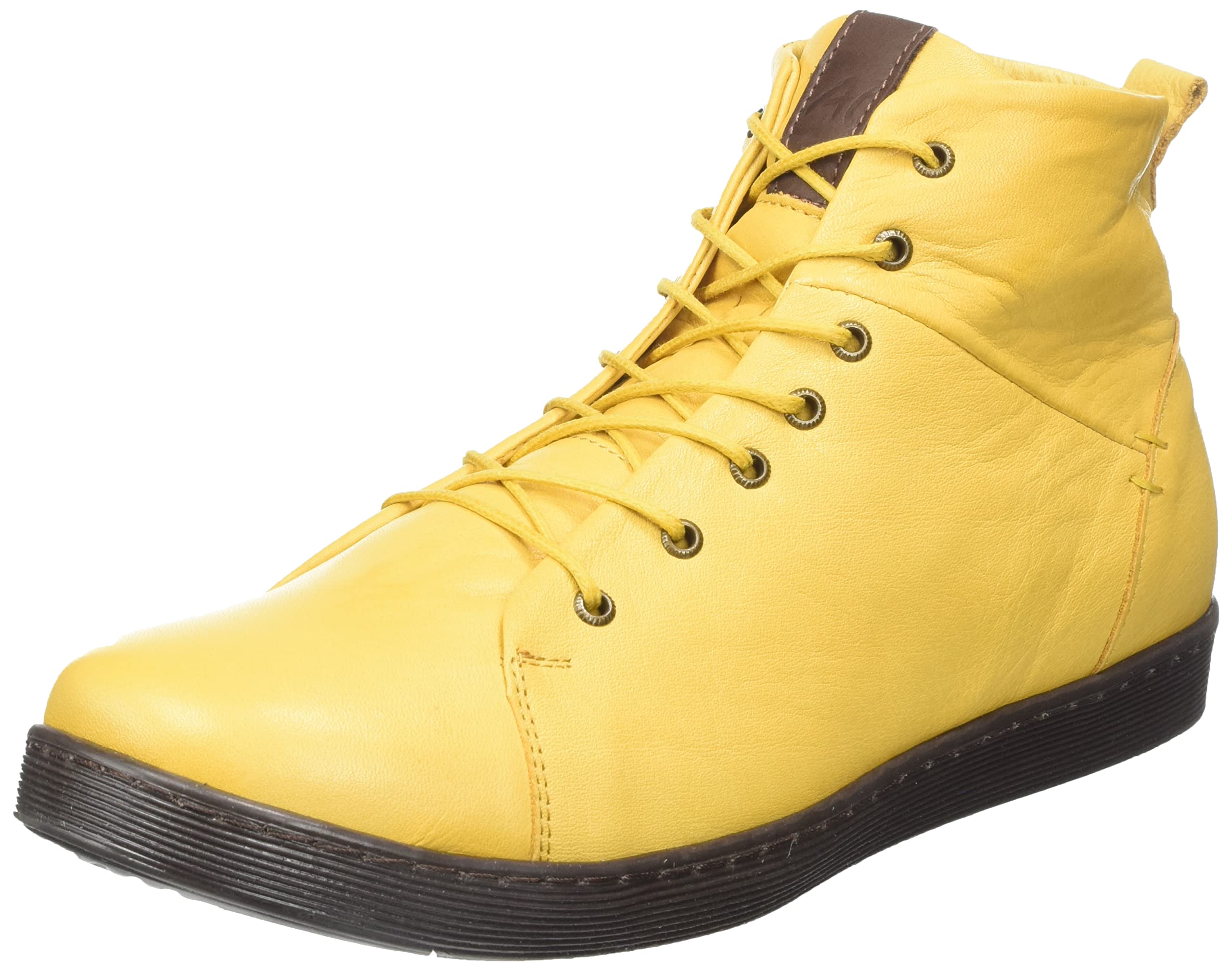 Andrea Conti Women's Trainers, Ochre/Mocha, 35 EU