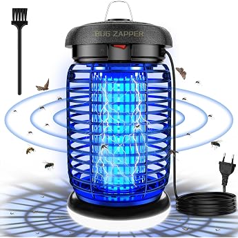 Electric Insect Killer, Mosquito Trap, 15 W, 4200 V, UV Mosquito Lamp, Mosquito Protection, Fly Trap, Electric Fly Catcher, I