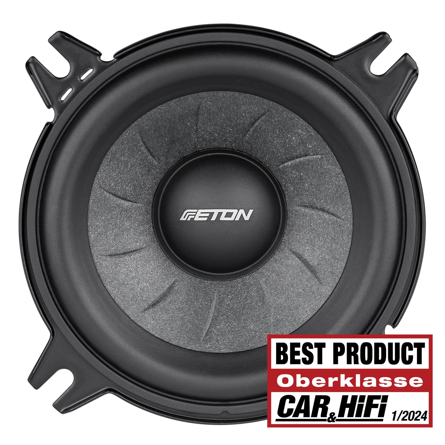ETON Pra 10 – klangstarkes 10 cm / 4“ Komponenten System, Auto Lautsprecher, Soundsystem mit 80 Watt, 3 Ohm, 1 Paar