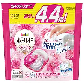 Amazon.co.jp: Bold ボールド 洗濯洗剤 ジェルボール 4in1