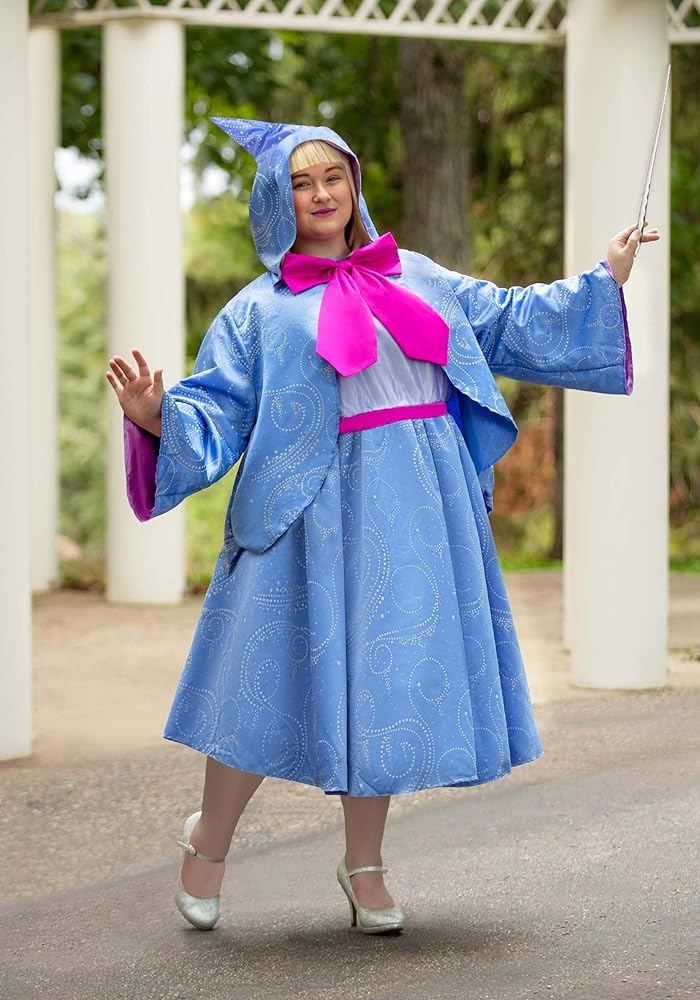Plus Size Fairy Godmother Costume Adult Cinderella France | Ubuy