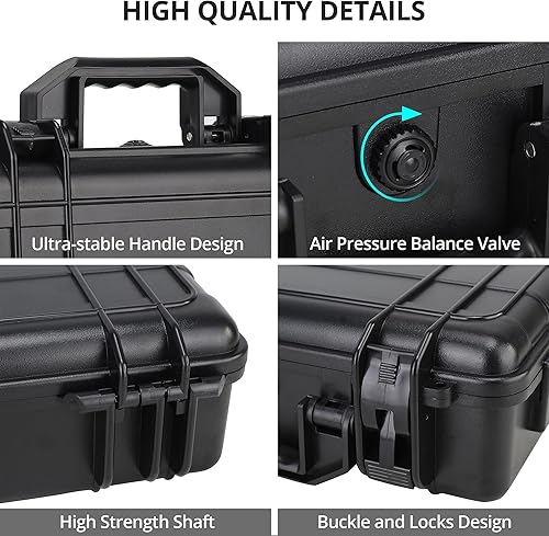 Miniatura 4 de Estuche rígido profesional Mini 4 Pro para DJI Mini 4 ProMini 3 ProMini 3, funda de viaje impermeable para DJI Mini 34 Pro con RC-N2DJI RC 2 y otros